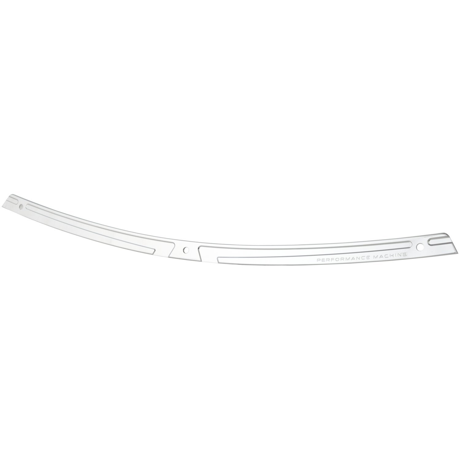PM, windscreen trim for Touring. Scallop. Chrome 96-13 FLT/Touring (Excl. FLHR; FLTR) (NU)