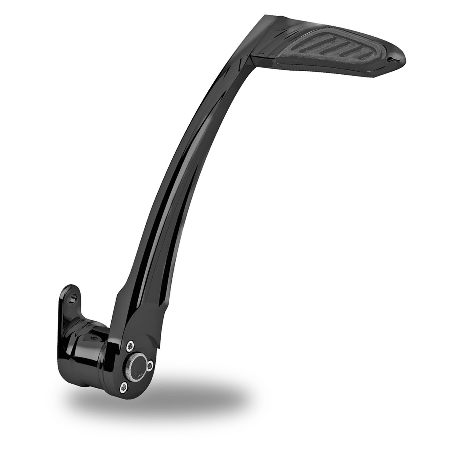 PM, 14-up Touring brake lever. Contour. Black 14-26 FLT/Touring; 09-26 Trikes