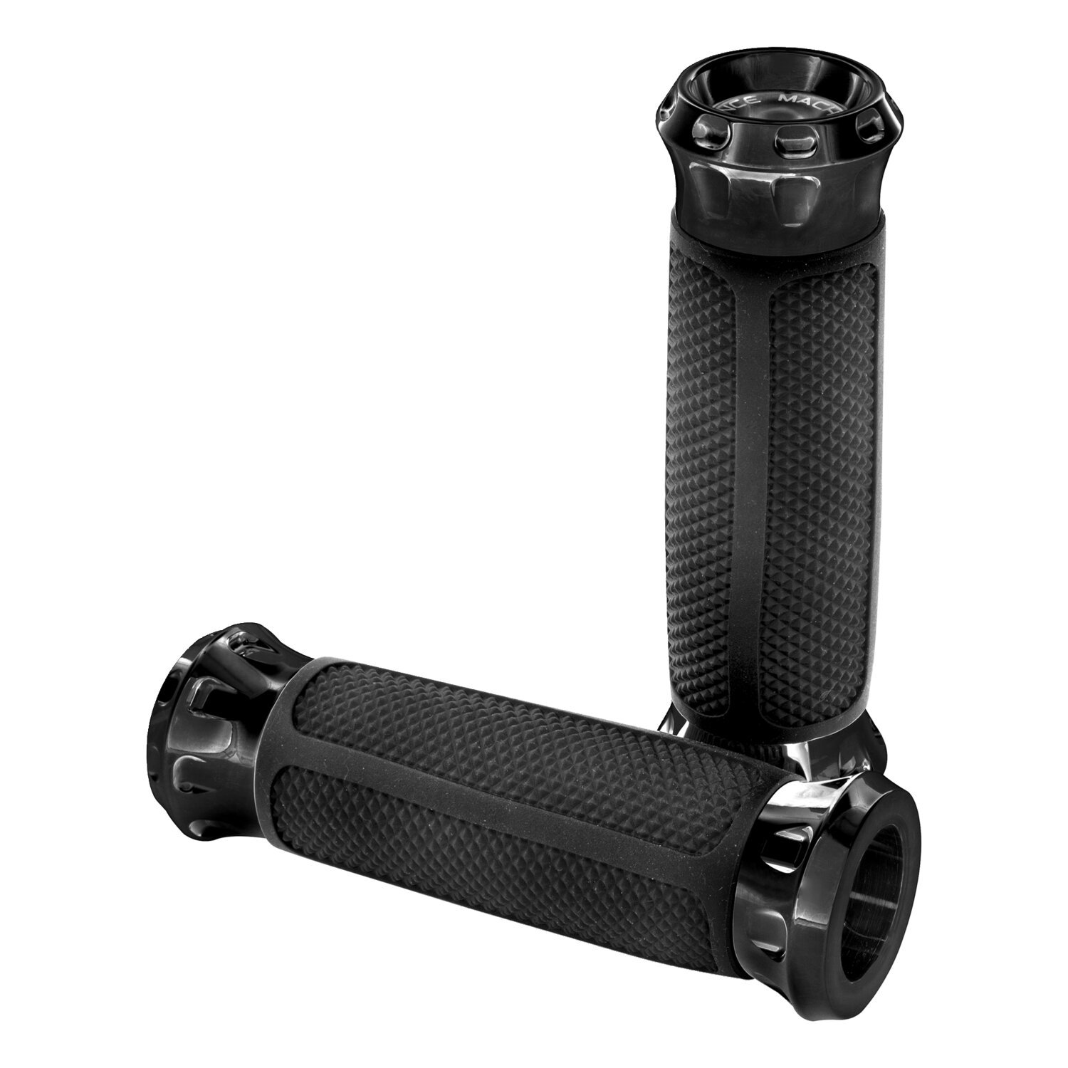 PM, Overdrive grips black 08-25 H-D with e-throttle (excl. 2025 Softail; 11-17 Softail CVO models; 23-25