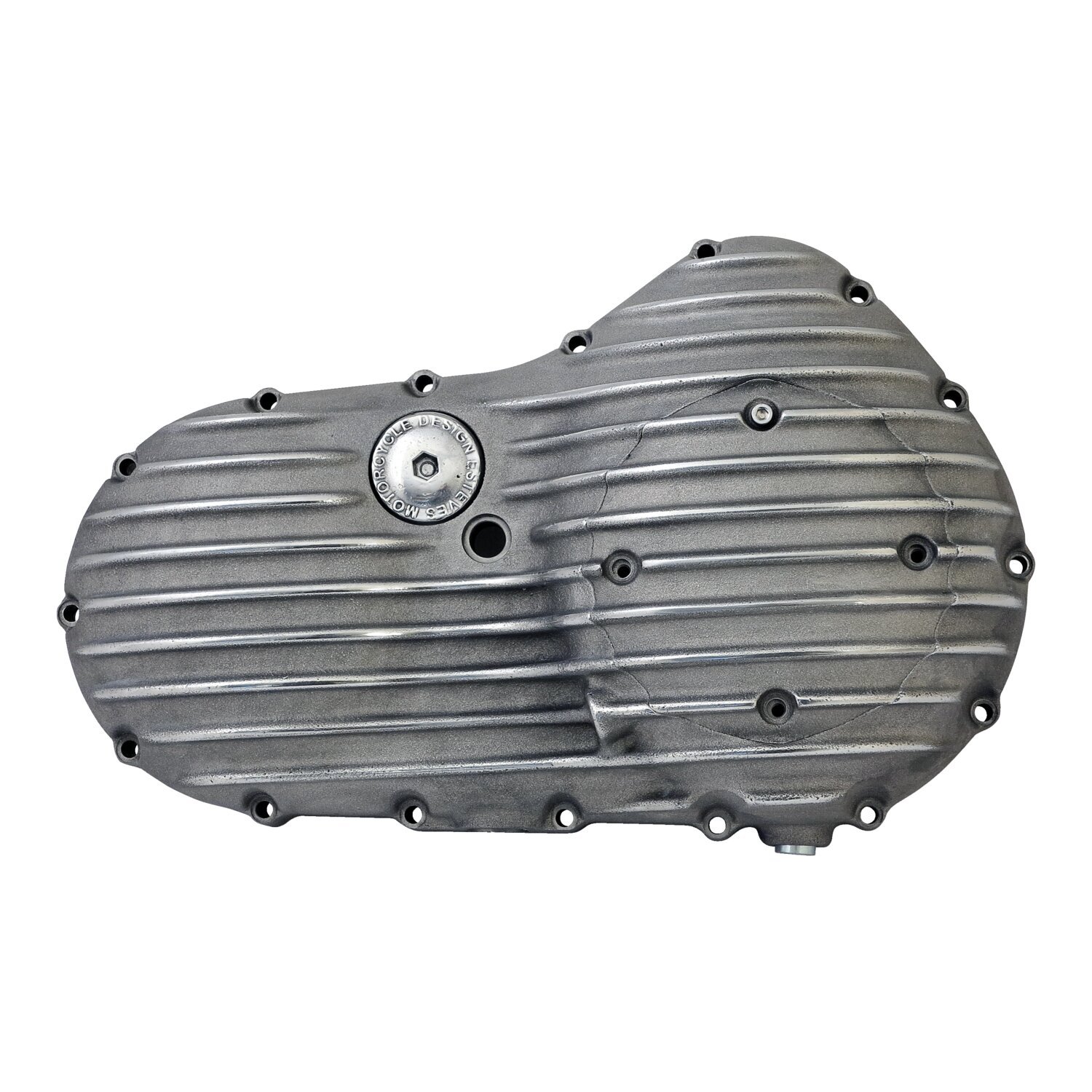 XL RIBSTER PRIMARY COVER SEMI-POLISHED 04-22 XL Sportster (NU)