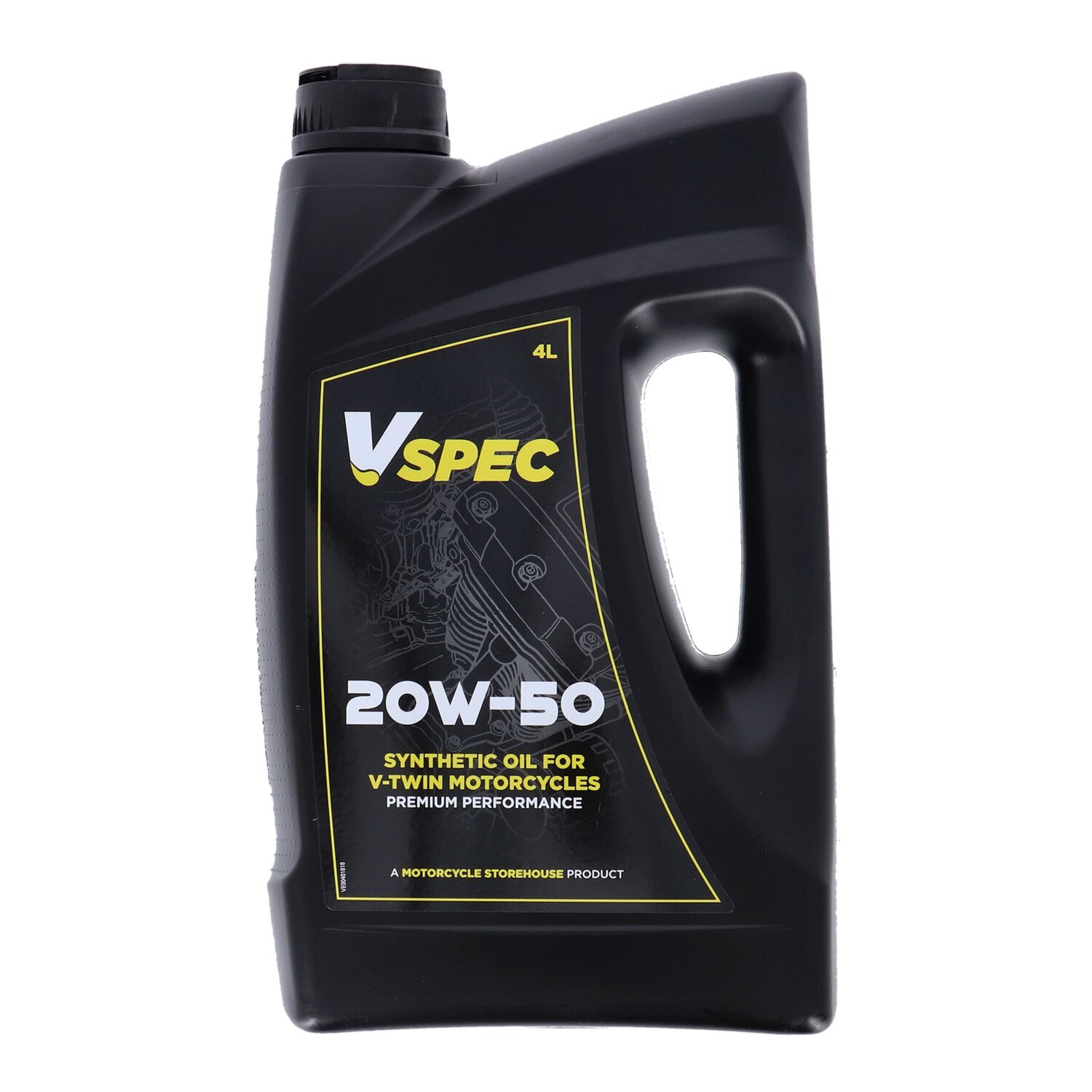 20W50 Full Synthetic motor oil. 4 liter bottle 84-25 Big Twin; 86-22 (NU) XL Sportster; 08-12 (NU) XR1200; 21-24 (NU) RA1250 - Bild 2