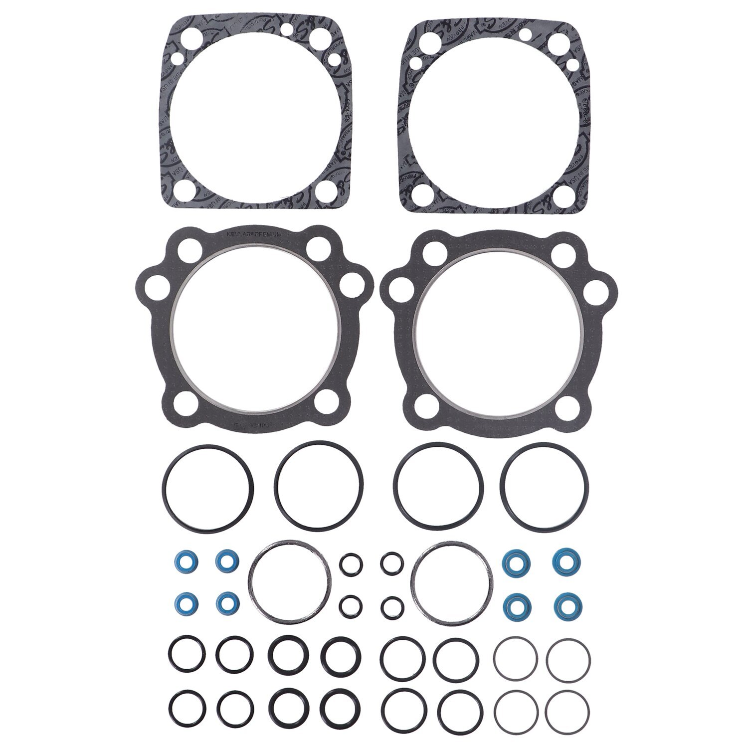 top end gasket set. 3-5/8" big bore 86-22 XL Sportster with 3-5/8" bore S&S Sportster engine - Bild 2