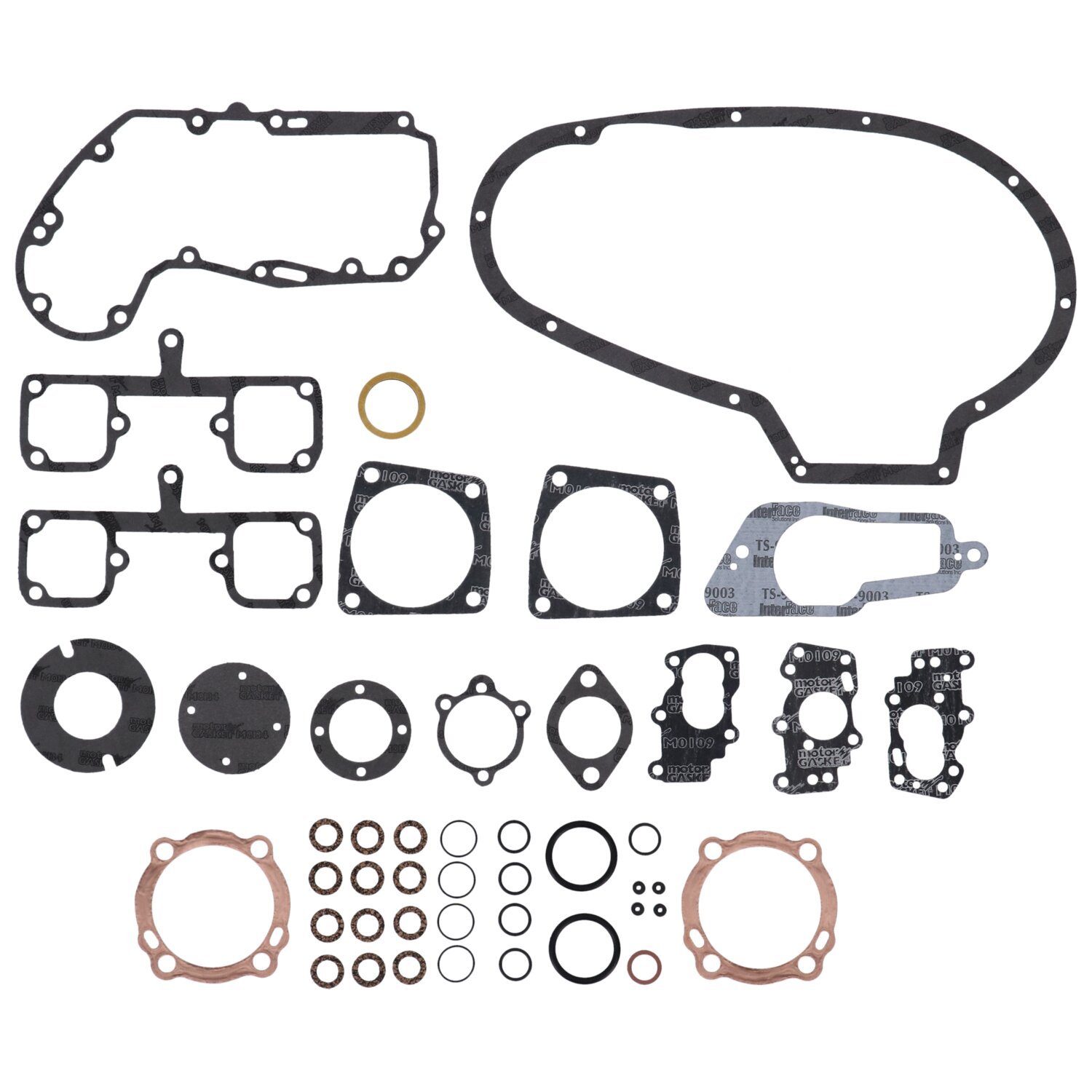 motor gasket kit (no oil seals). L73-76 XL1000 L73-76 XL1000