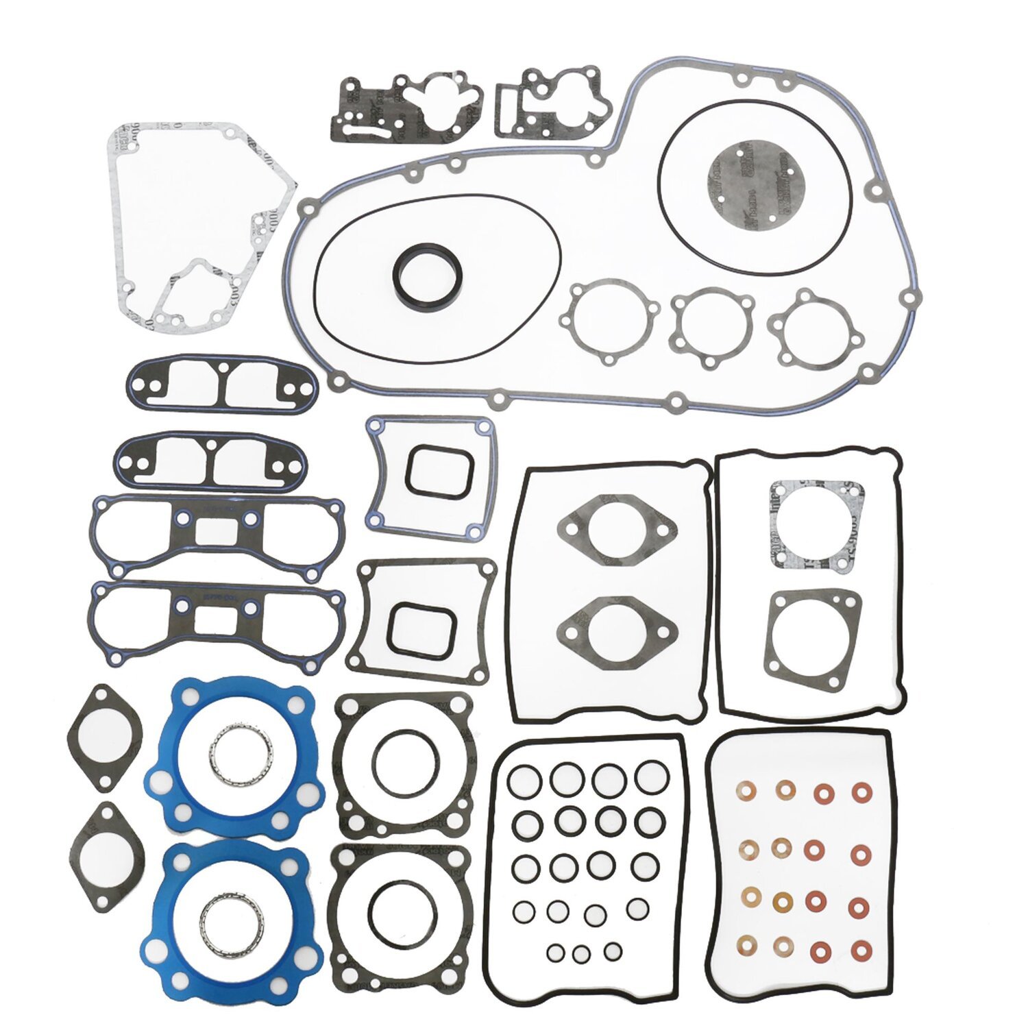 motor gasket kit (no oil seals). 84-91 B.T. 84-91 FLT/Touring; FXR