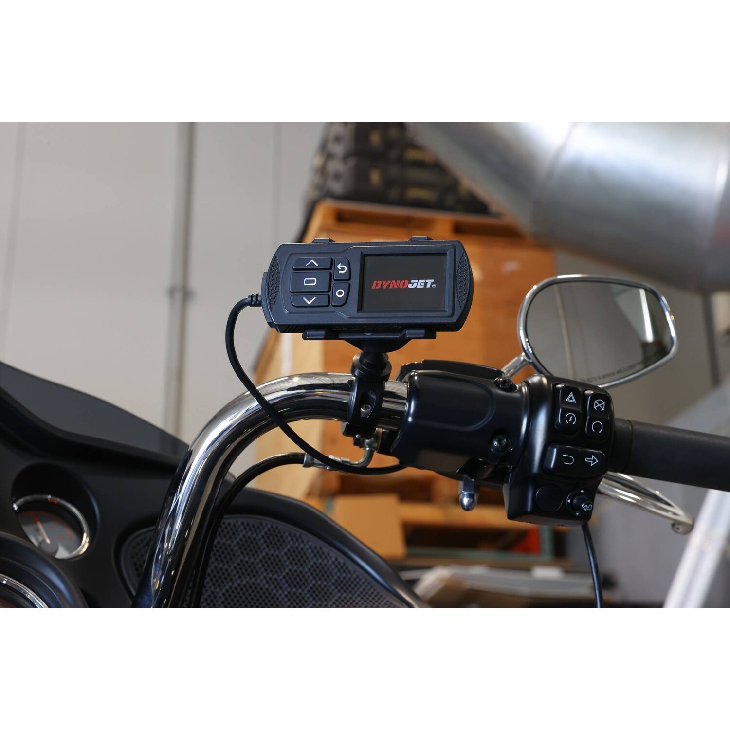 POWER VISION 3 HANDLEBAR MOUNT KIT H-D with Dynojet Power Vision 3 module - Bild 2