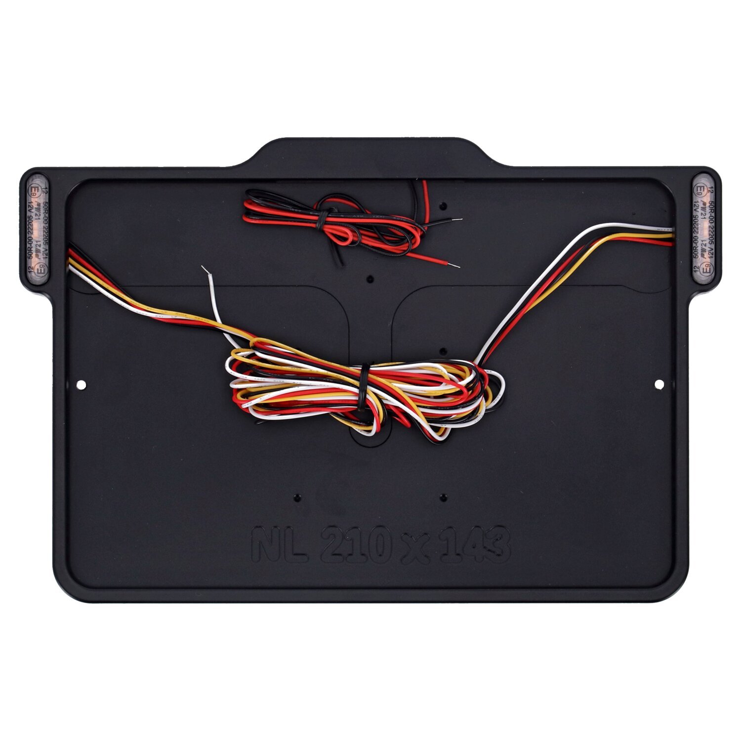 DMP, 3-1 license plate frame 3.0 NL BE. Matte black Universal