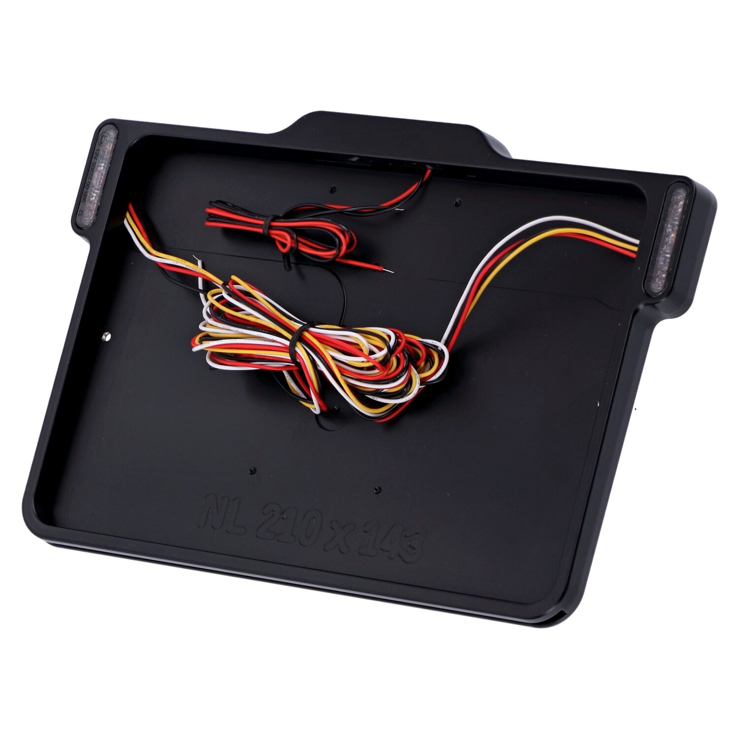 DMP, 3-1 license plate frame 3.0 NL BE. Matte black Universal - Bild 2
