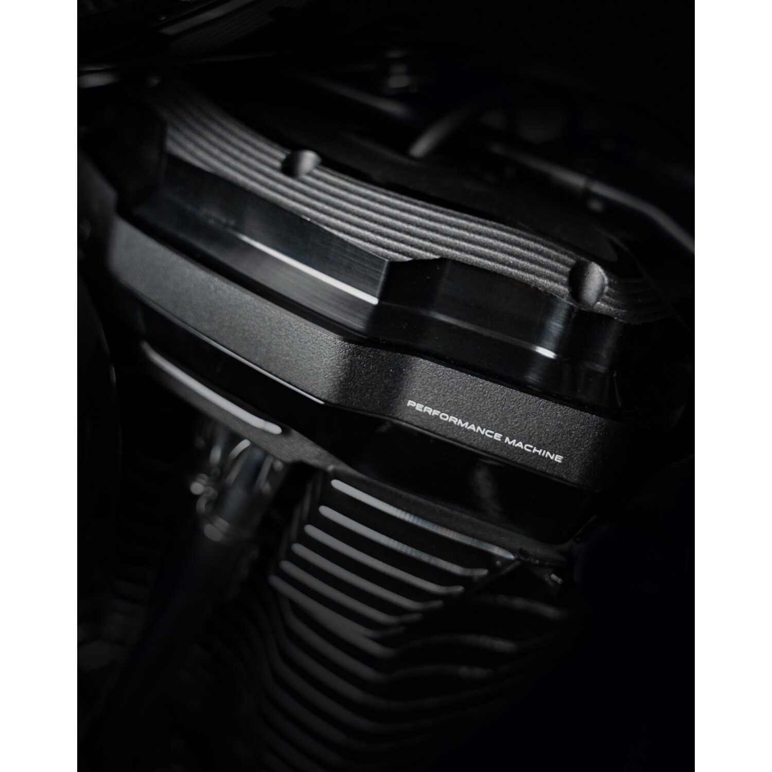 PM, Race series rocker box covers. Black Ops 18-25 Softail; 17-25 FLT/Touring; 17-25 Trikes