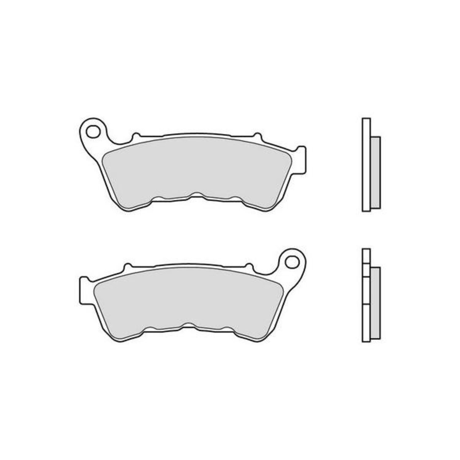 brake pad set. Sintered. Front : 14-22 XL Sportster