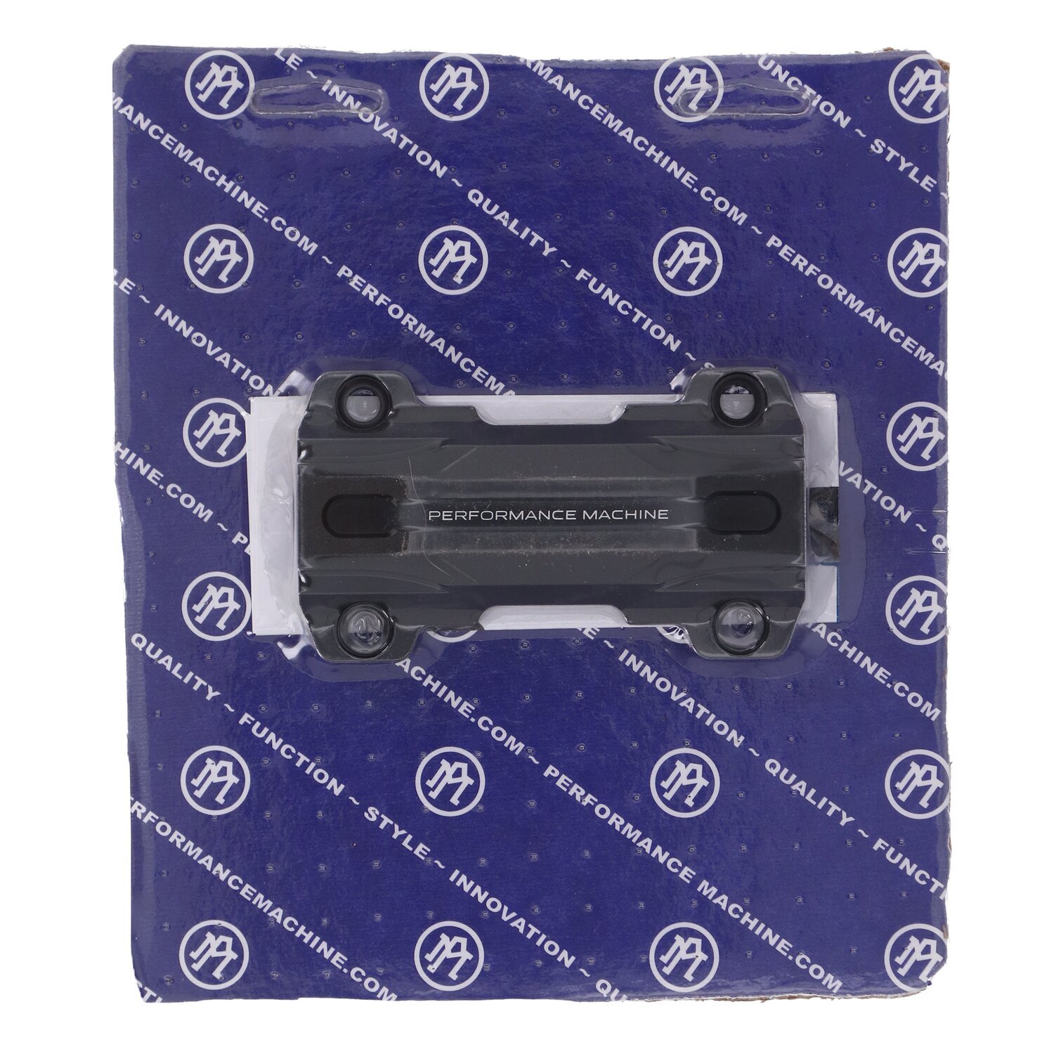 PM, Phatbar & riser gauge relocation adapter. Black Ops H-D with early PM Phatbar & Riser kit