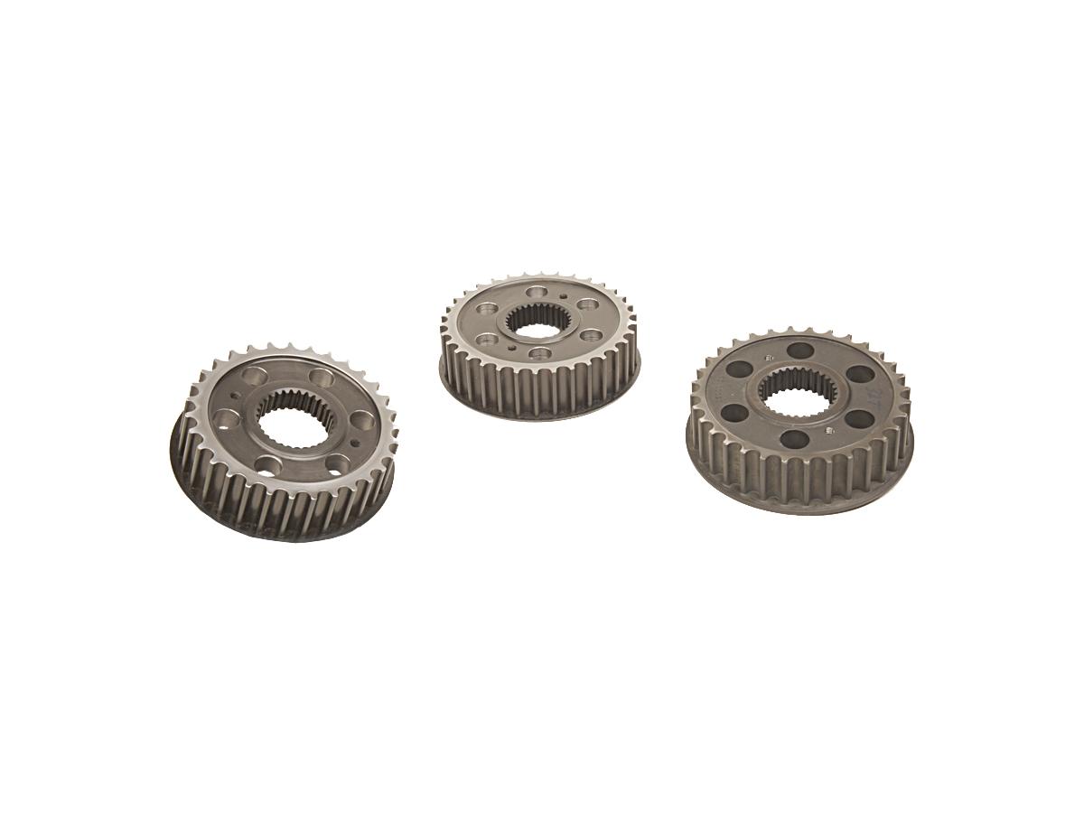 Overdrive Transmission Belt Pulley 6.4% less RPM Raw 34 teeth