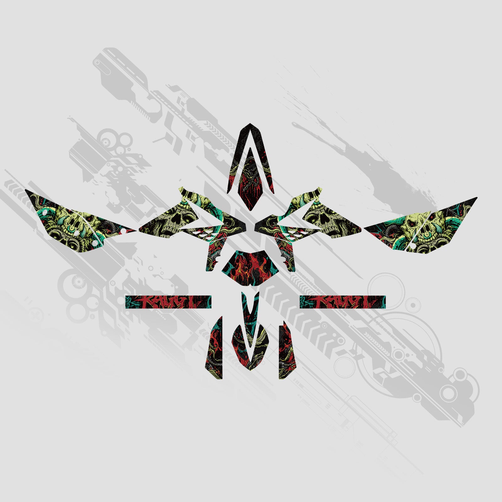 Motorcycle Full Graphics Decals Stickers Kit For BETA RR 4T-2T 2013-2017
