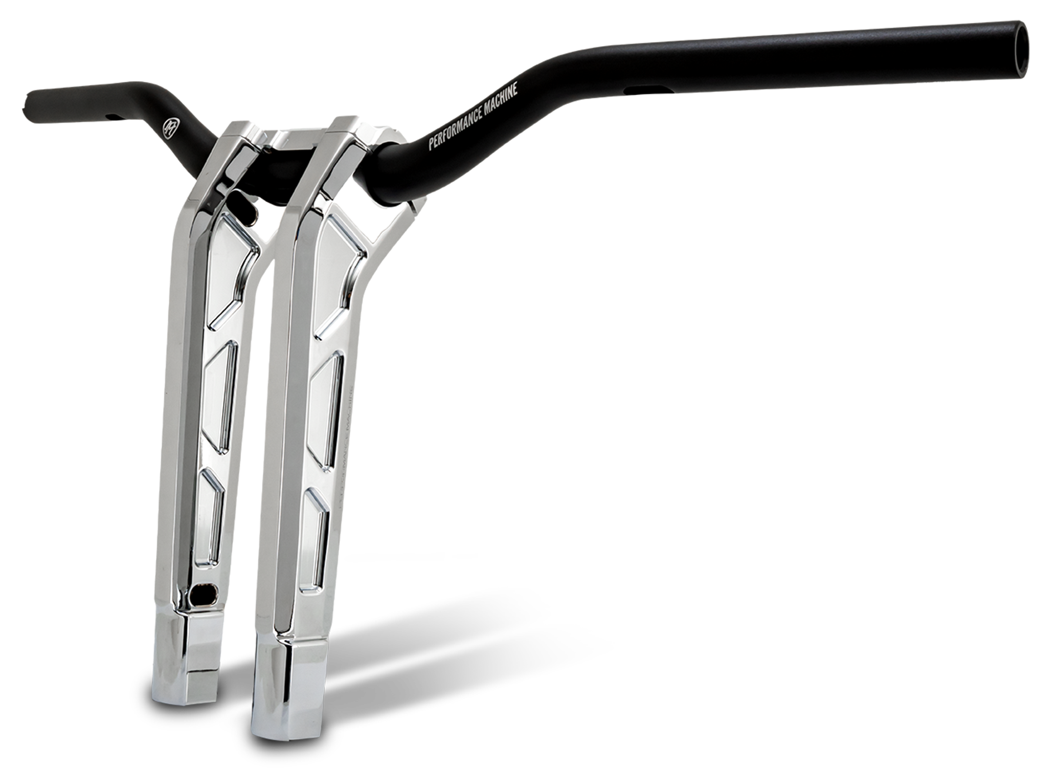Performance Machine – PM Phatbar Assy 14" Chrome Int. Wiring