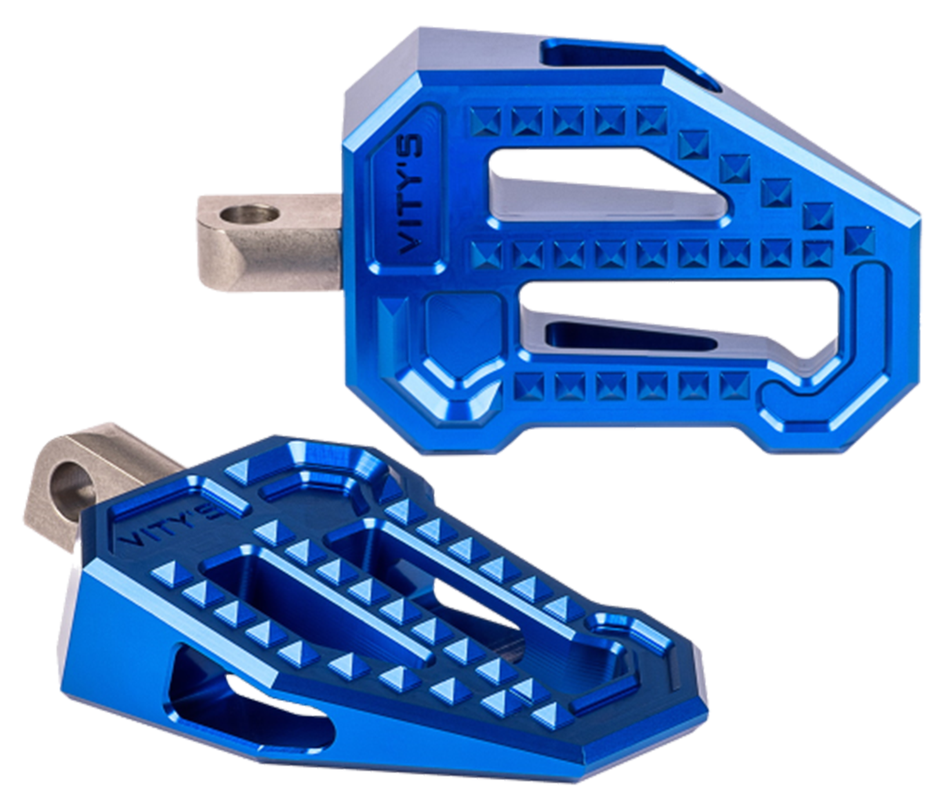 Vity's Design – BMX Pegs Blue - Harley 85-17
