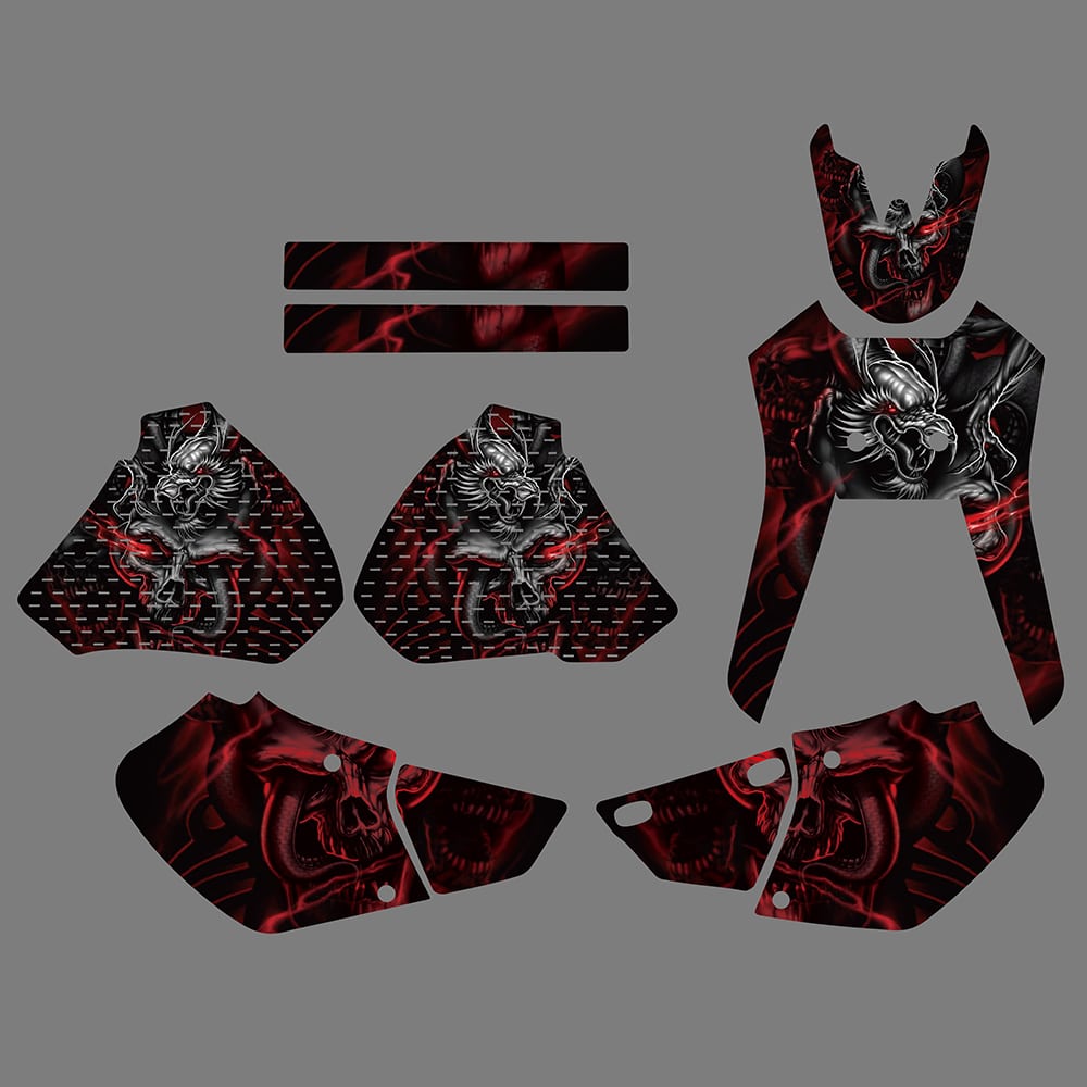 Graphics Sticker Decal Kit - Honda XR250/XR400 1996-2004