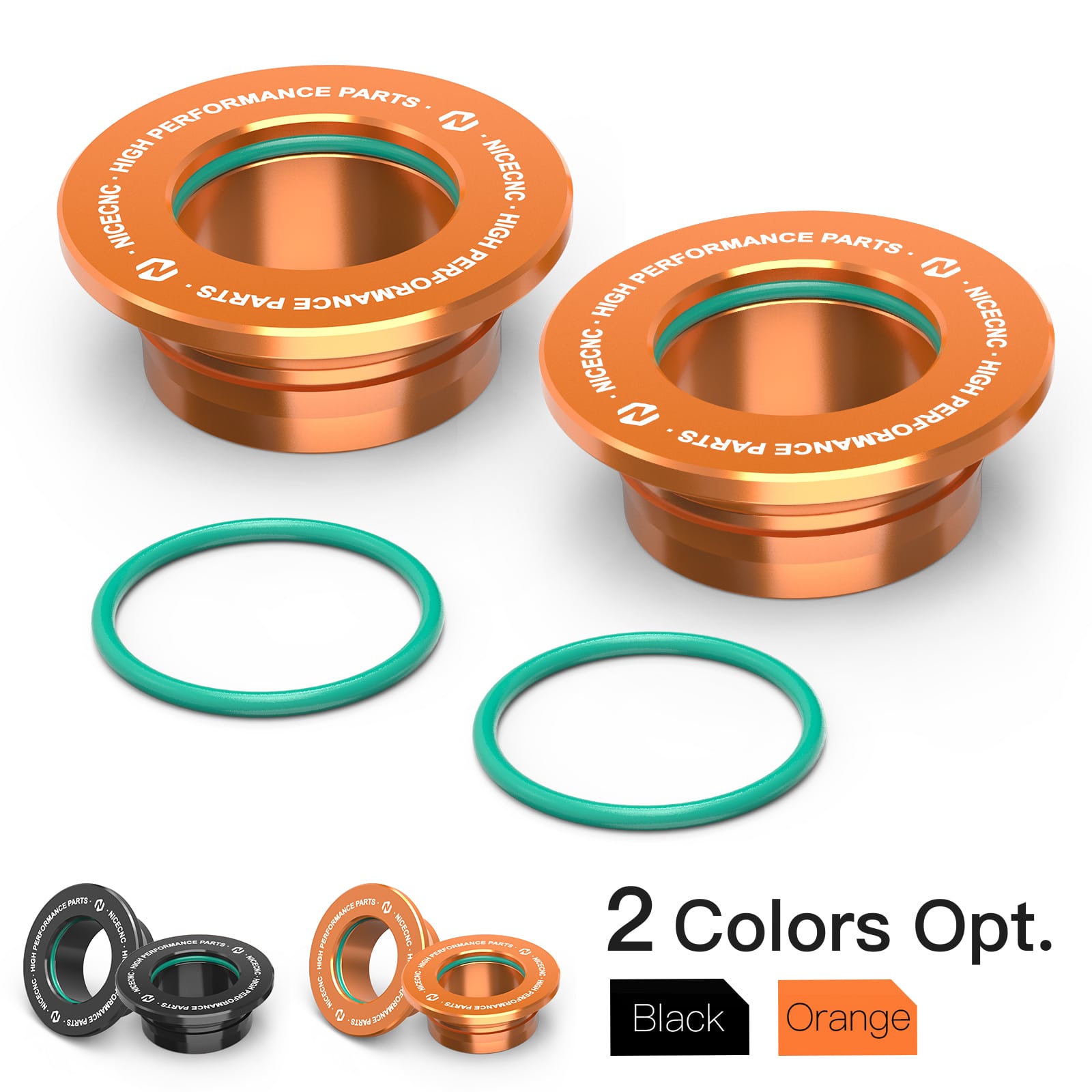 Rear Wheel Spacers Hub Collars - KTM 125-450 SX/XC 2013-2022 Husqvarna TC250 TX300 17-22 GASGAS