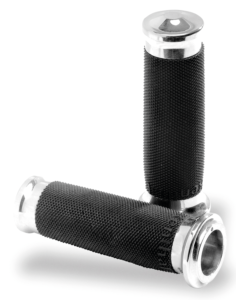 Performance Machine – PM Contour renthal wrapped grips, chrome