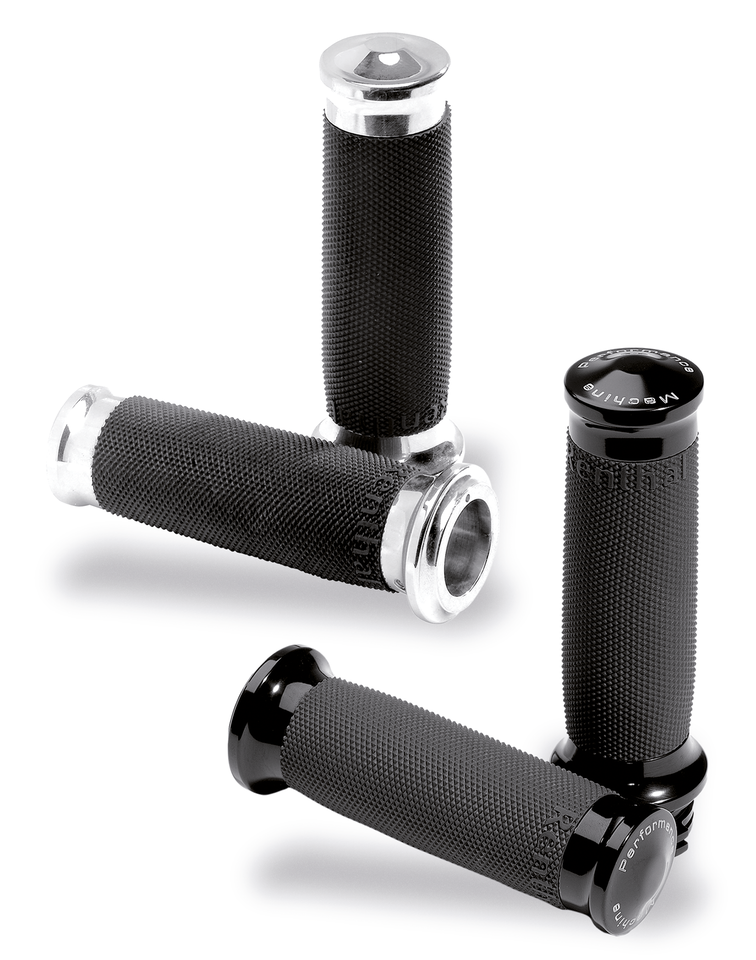Performance Machine – PM Contour renthal wrapped grips, chrome - Bild 2