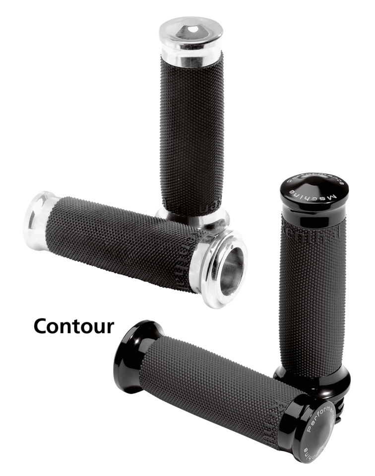 Performance Machine – PM Contour renthal wrapped grips, black - Bild 2