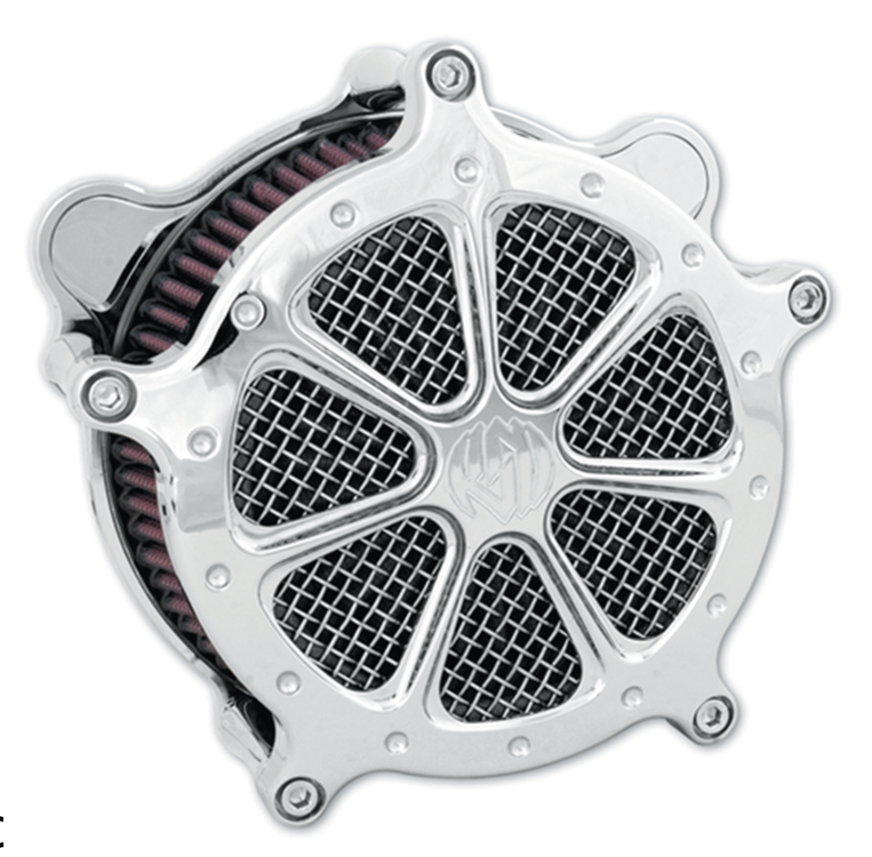 Performance Machine – SPEED 7 AIR CLEANER CHROME XL91-UP