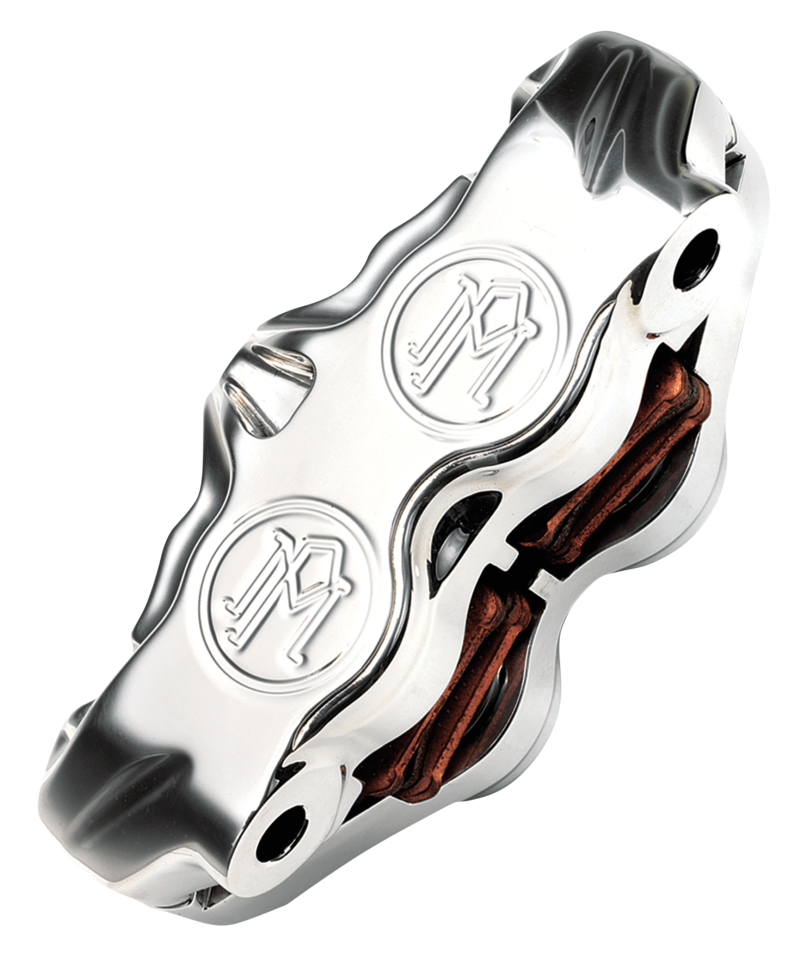 Performance Machine – PM Radial 4-piston calipers, left chrome