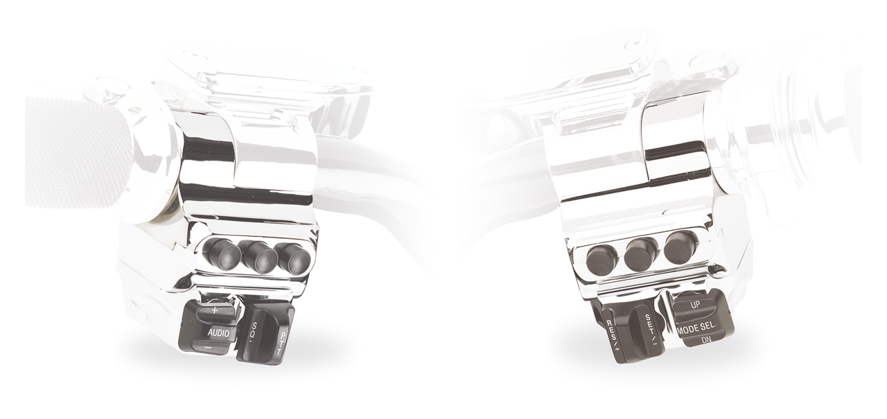 Performance Machine – PM Polished 4 button housing Hydr.clutch - Bild 2