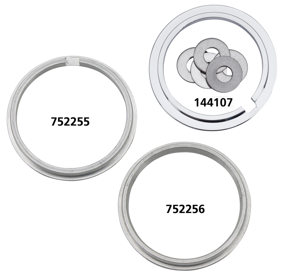 Performance Machine – Adapter 2.22" to 2.0" /w speedo cut-out - Bild 2
