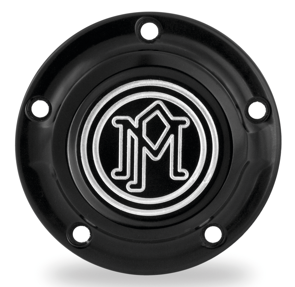 Performance Machine – PM Scallop ignition cover 5-hole Contr.c