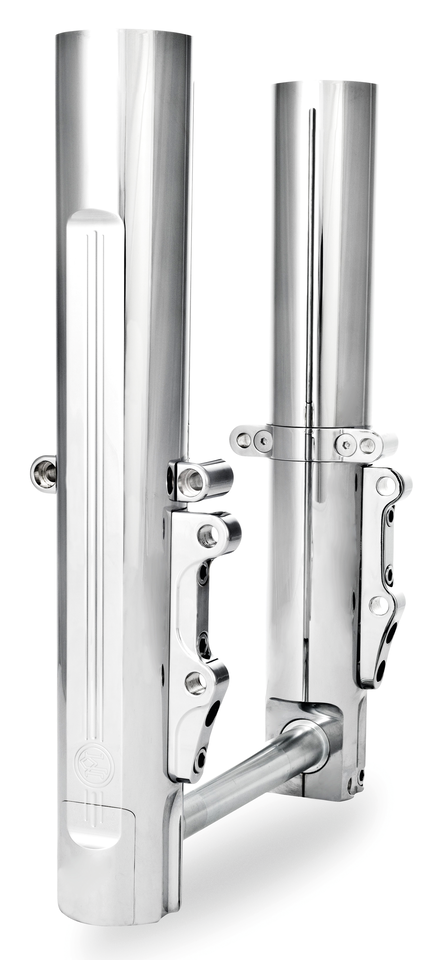 Performance Machine – LOWER LEG ASSY FLH/T14-UP Chr dual disk