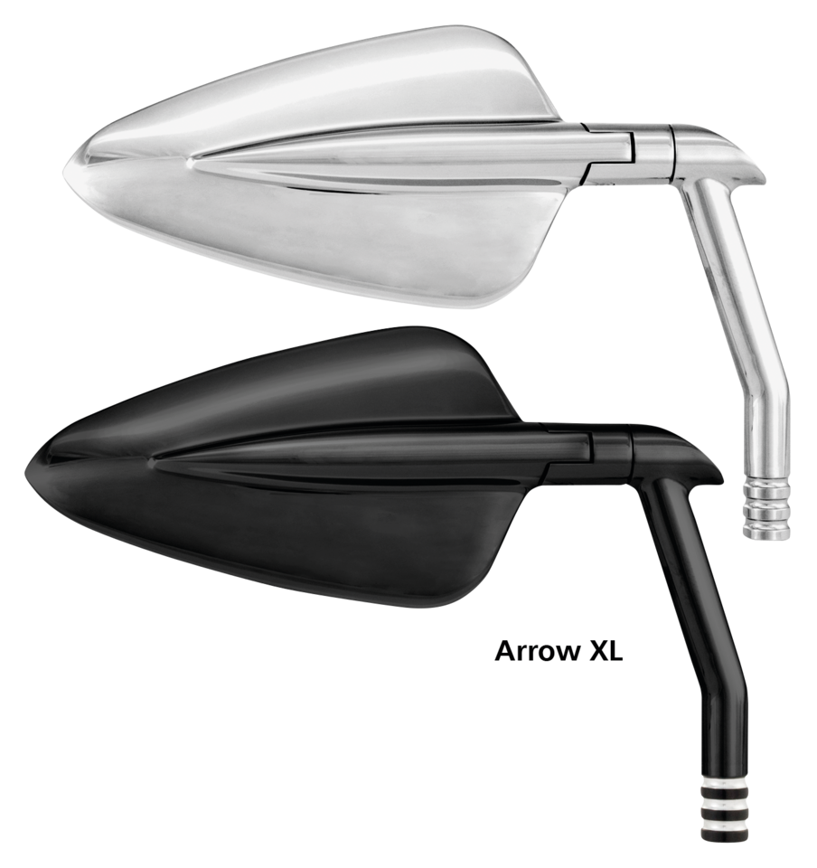 Performance Machine – PM Vision Arrow XL mirror Chrome - Bild 2
