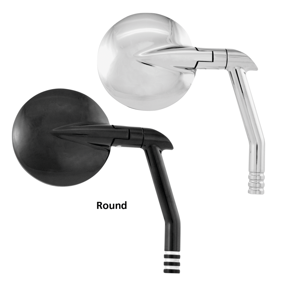 Performance Machine – PM Vision Round mirror Chrome - Bild 2