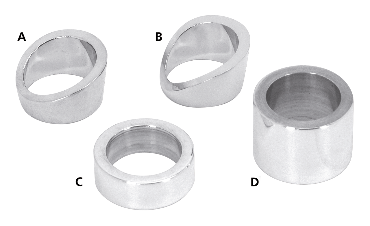 Performance Machine – PM chrome hydr clutch side spacer