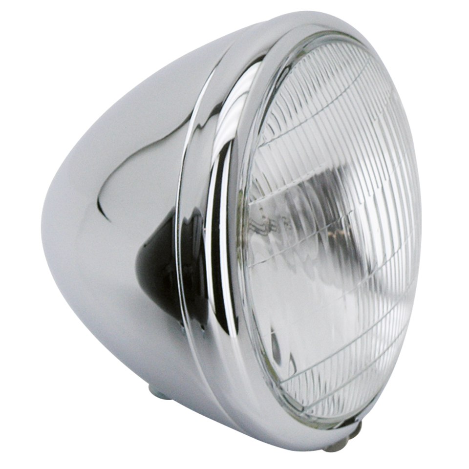 GZP Chrome headlight 6volt