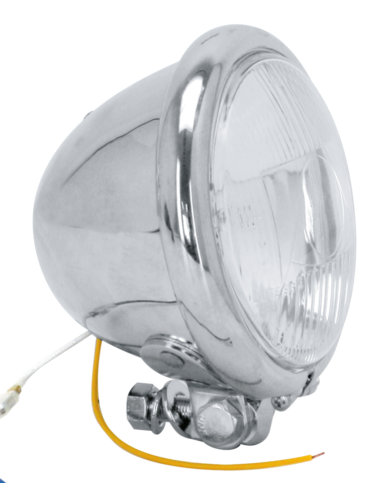 GZP 4.5" chrome early H3 spotlight E-godkänd