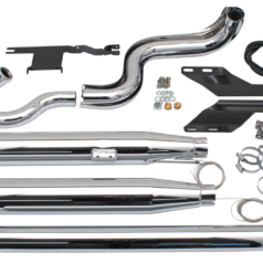 MCJ ADJUSTABLE TRUE DUAL EXHAUST FOR TWIN CAM SOFTAIL
