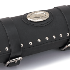 Longride Motorcycle Bags – K-Drive Large forkbag w/studs 33cmx10cm