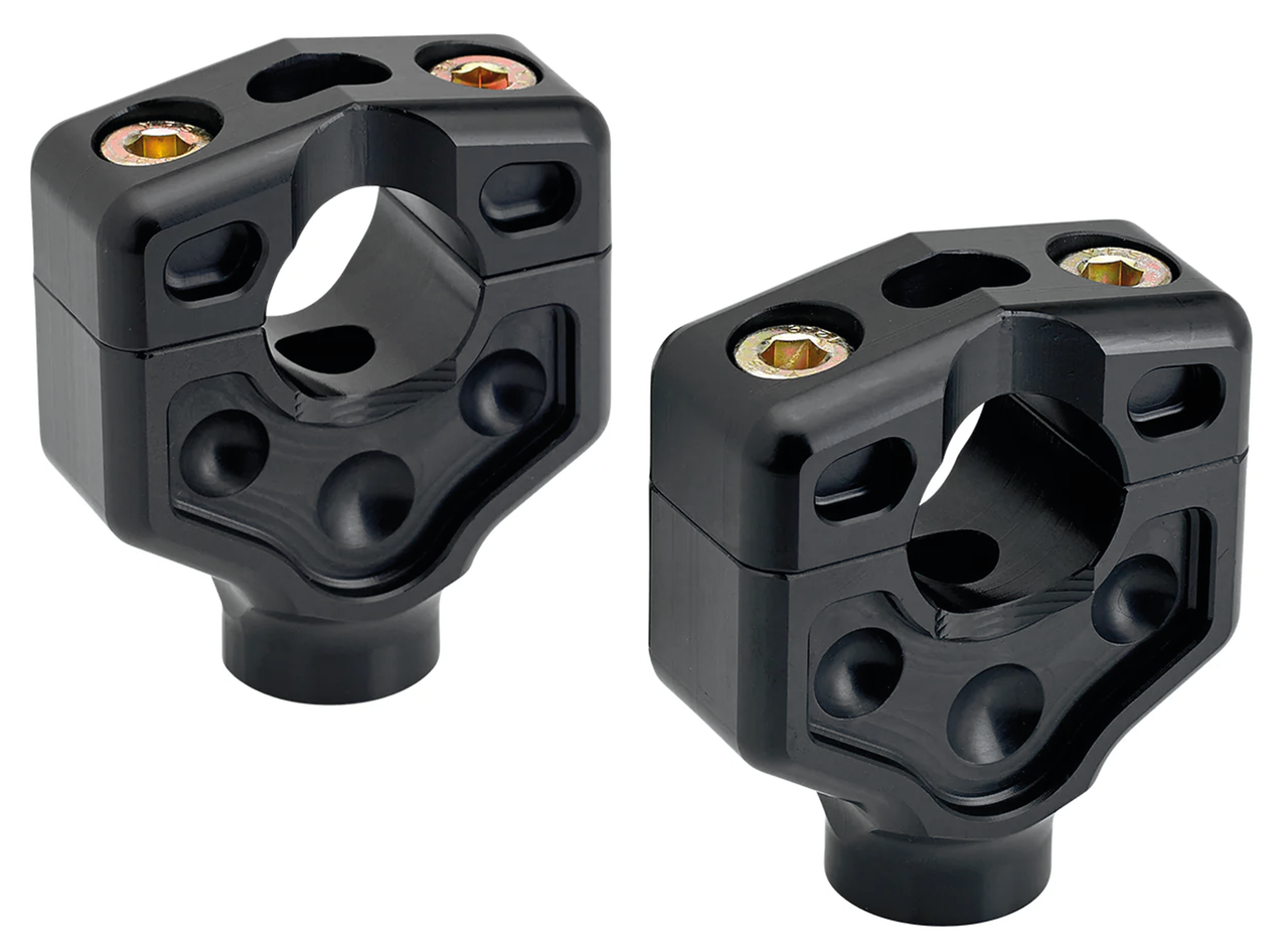 Joker Machine – JM Risers 2" Dual Clamp Black