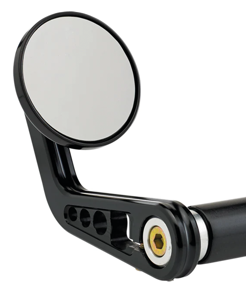 Joker Machine Bar-End Mirror 2-1/4" Stem A Black - Bild 2