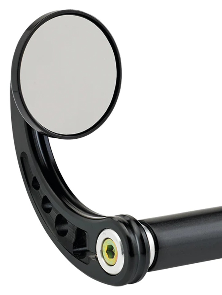 Joker Machine Bar-End Mirror 2-1/4" Stem C Black - Bild 2