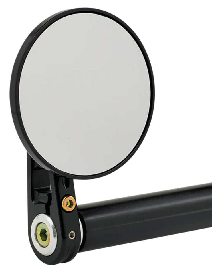 Joker Machine Bar-End Mirror 3-1/4" Stem D Black - Bild 2
