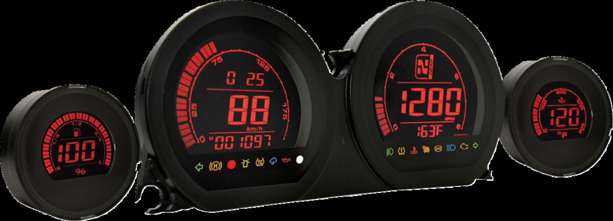 Gauge Hd-03 LCD – Harley Touring 2014-2024