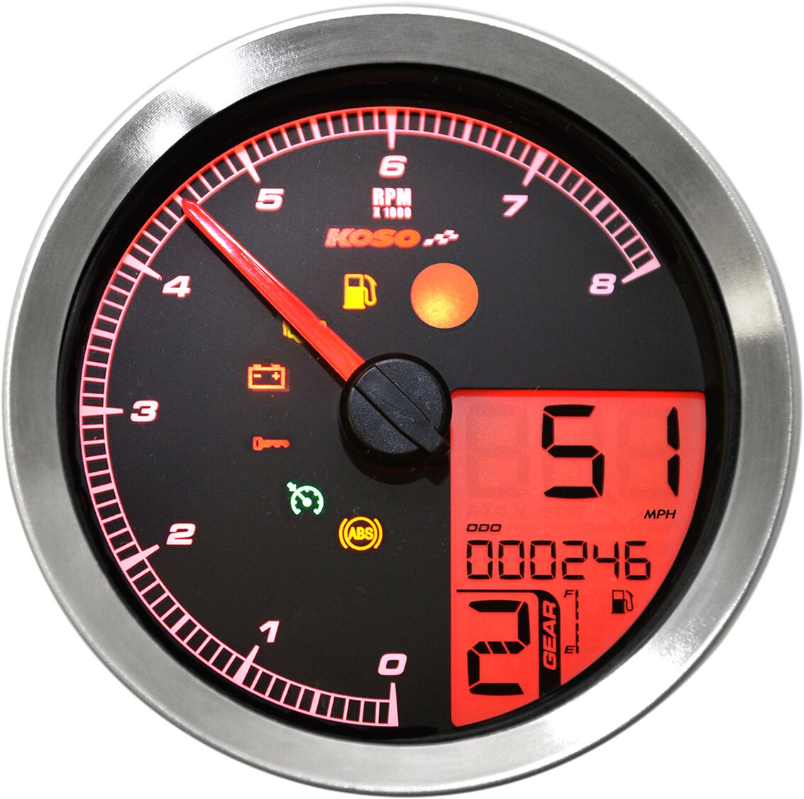 Tach Multi Metr Hd-04 Silver 04-13 - Bild 2