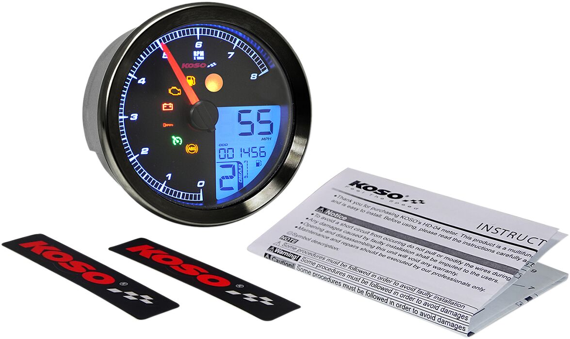 Tach Multi Metr Hd-04 Svart 04-13
