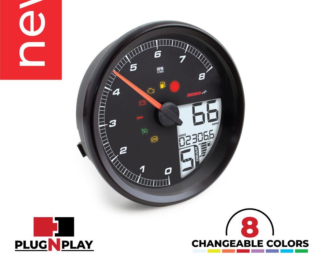Gauge Hd-05 FXD Svart - Dyna 15-17 - Bild 2