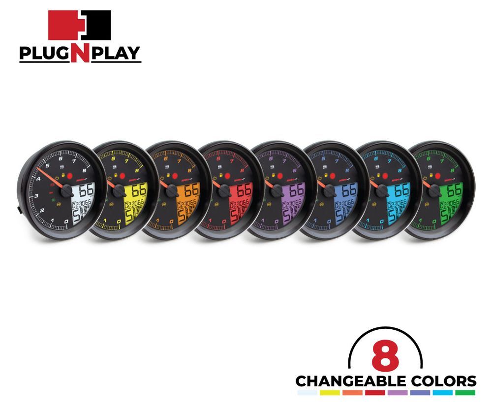 Gauge Hd-05 FXD Svart - Dyna 15-17