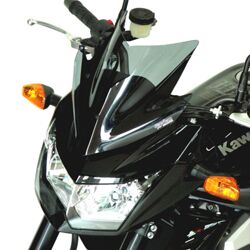 WINDSHIELD STANDARD SMOKED BLACK 26 CM 3MM