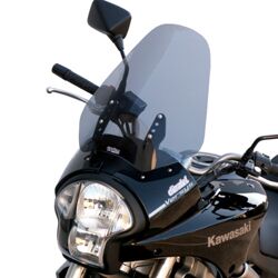 WINDSHIELD HIGH PROTECTION SMOKED GREY 41 CM 3MM