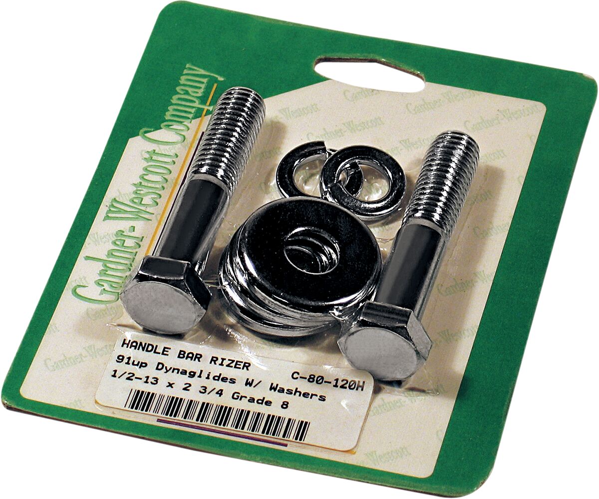 RISER MOUNTING KIT 1/2" - 13 X 2 3/4" CUSTOM REPLACEMENT CHROME NATURAL - Bild 2