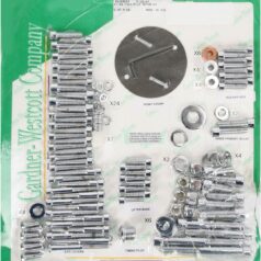 BOLT KIT MOTOR/SOCKET HEAD STEEL CHROME NATURAL