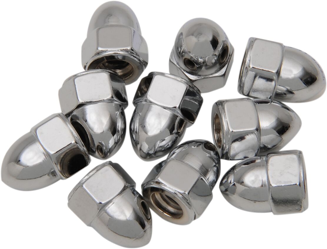 ACORN NUT 1/4-28 CHROME